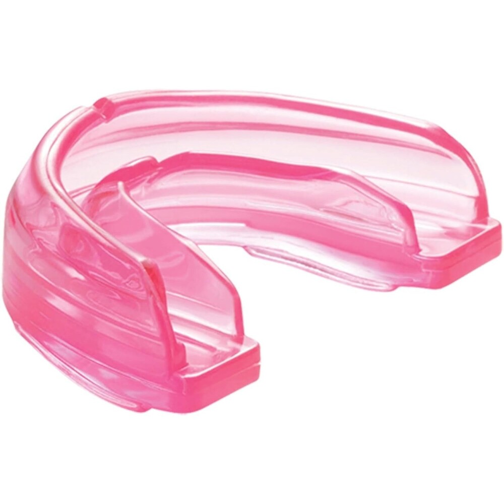 Shock Doctor Adult Orthodontic Mouth Guard Pink Braces SEALED  Sports Hockey